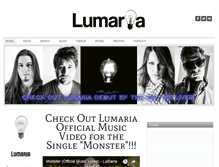 Tablet Screenshot of lumariamusic.com